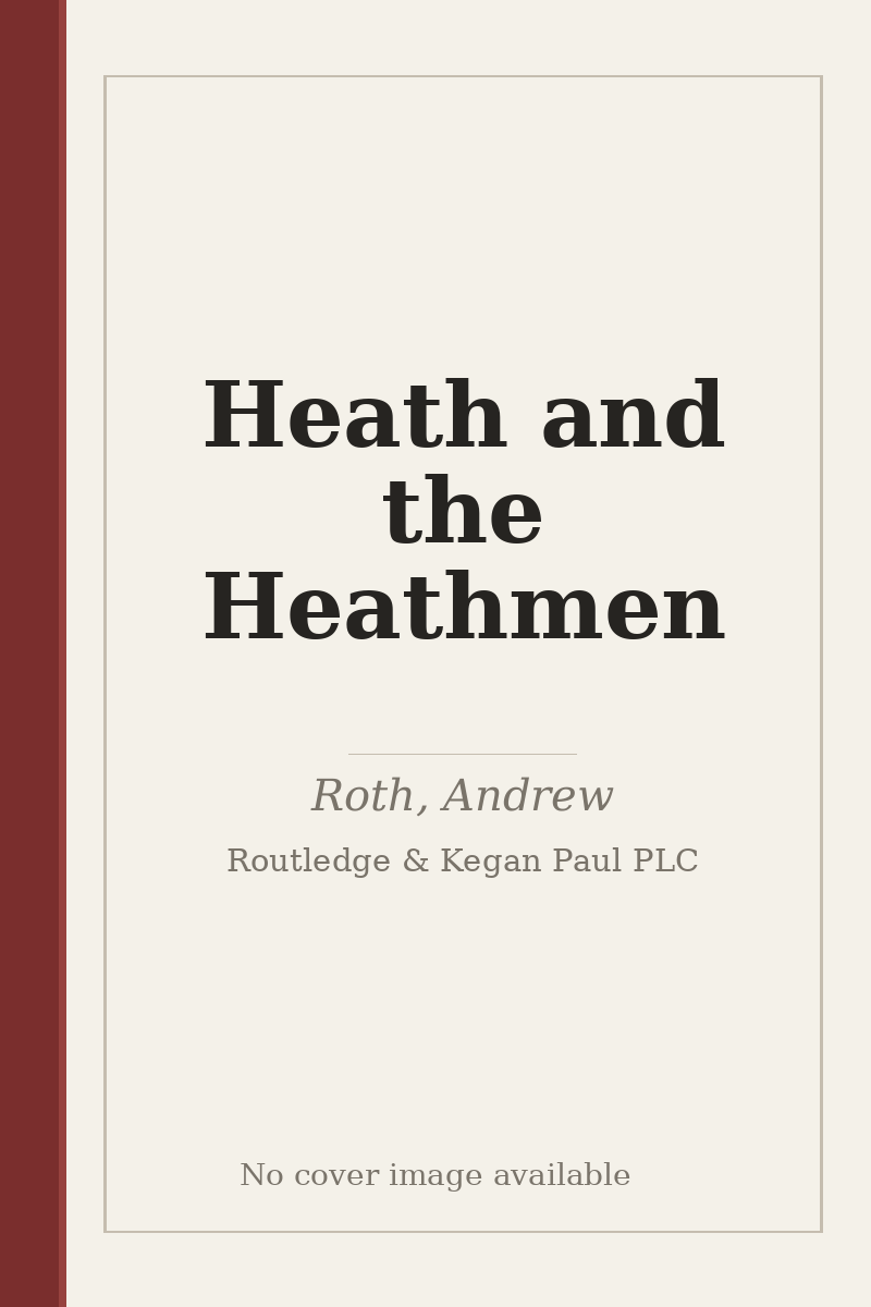 Heath and the Heathmen - no cover image available