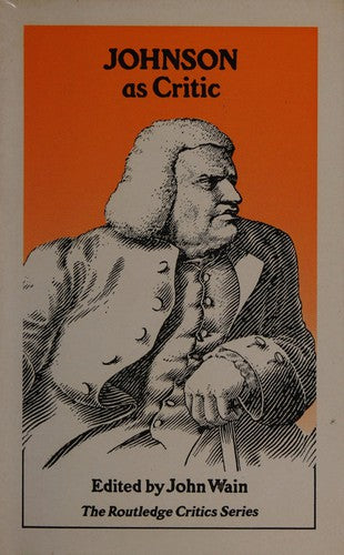 Johnson as Critic (Critics S.)