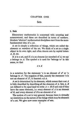 Sets and Groups: A First Course in Algebra, Second Edition