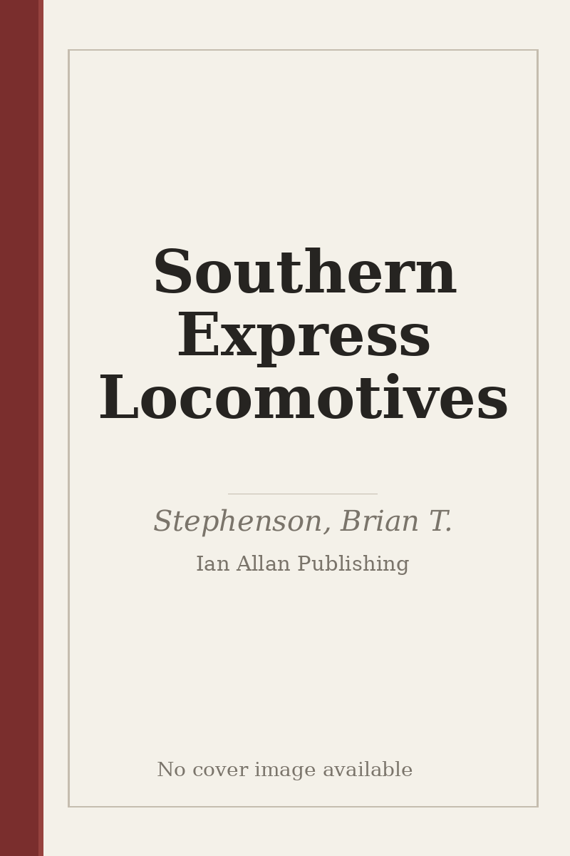 Southern Express Locomotives - no cover image available