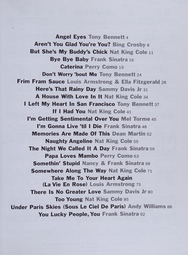 Crooners