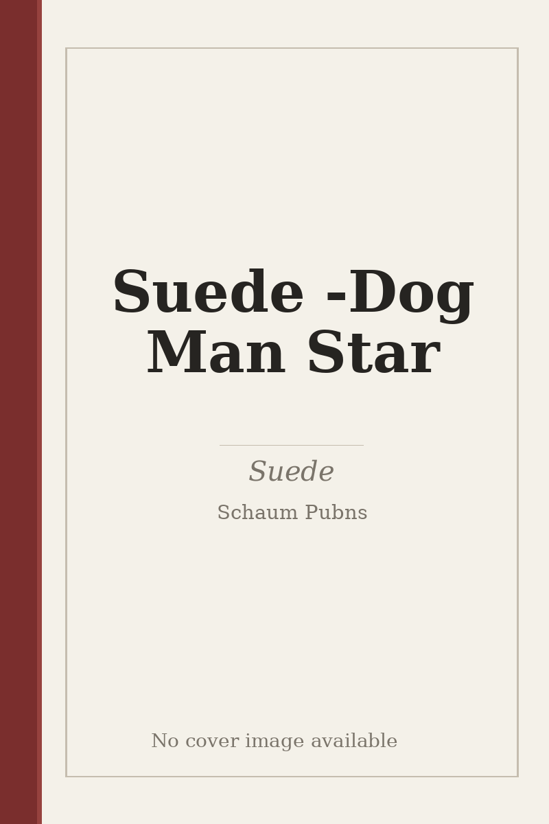 Suede - Dog Man Star - no cover image available