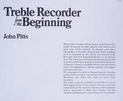 Treble Recorder from the Beginning