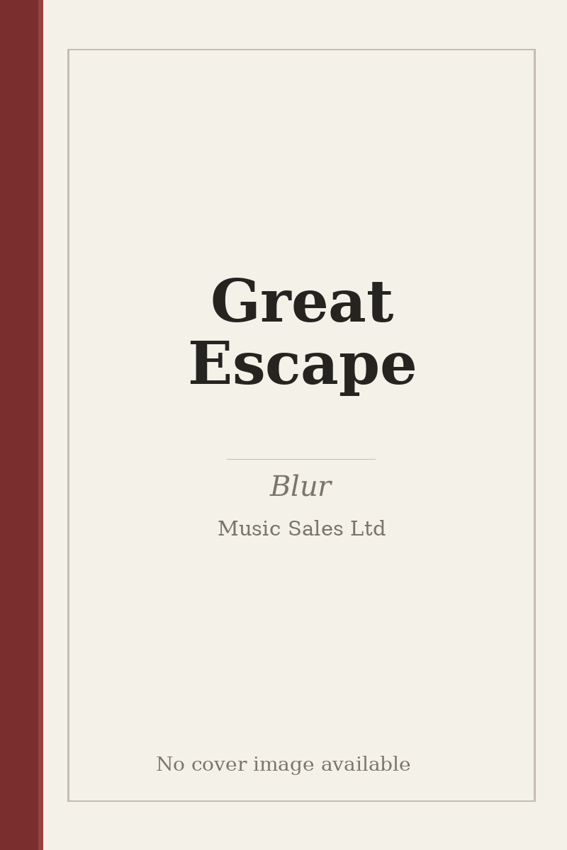 Great Escape - no cover image available