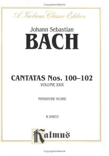 Cantatas No. 100-102