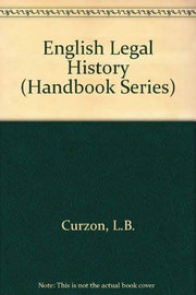 English Legal History (Handbook Series)