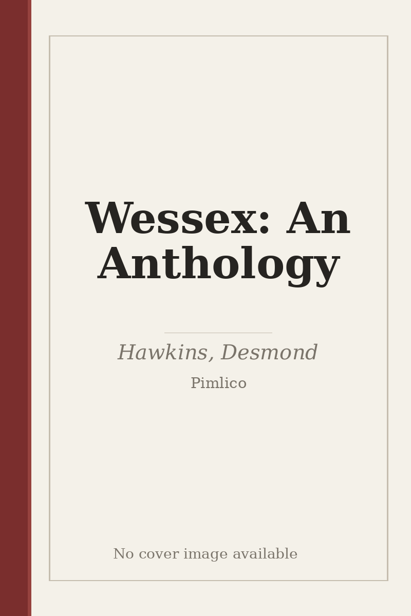Wessex: An Anthology - no cover image available
