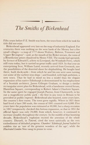 F.E.Smith, First Earl of Birkenhead