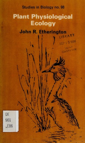 Plant Physiological Ecology (Studies in Biology)