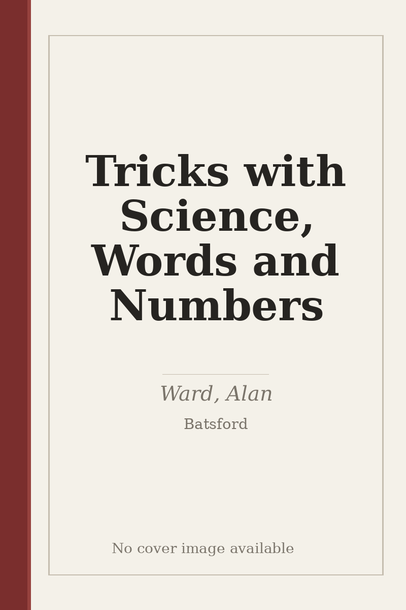 Tricks with Science, Words and Numbers - no cover image available
