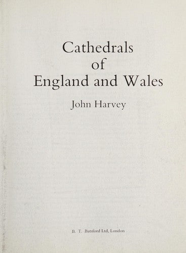 Cathedrals of England and Wales
