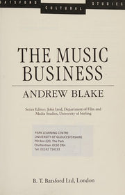 The Music Business (Cultural Studies)