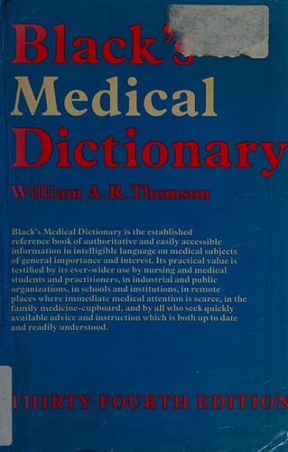 Black's Medical Dictionary