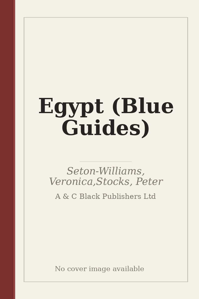 Egypt (Blue Guides) - no cover image available