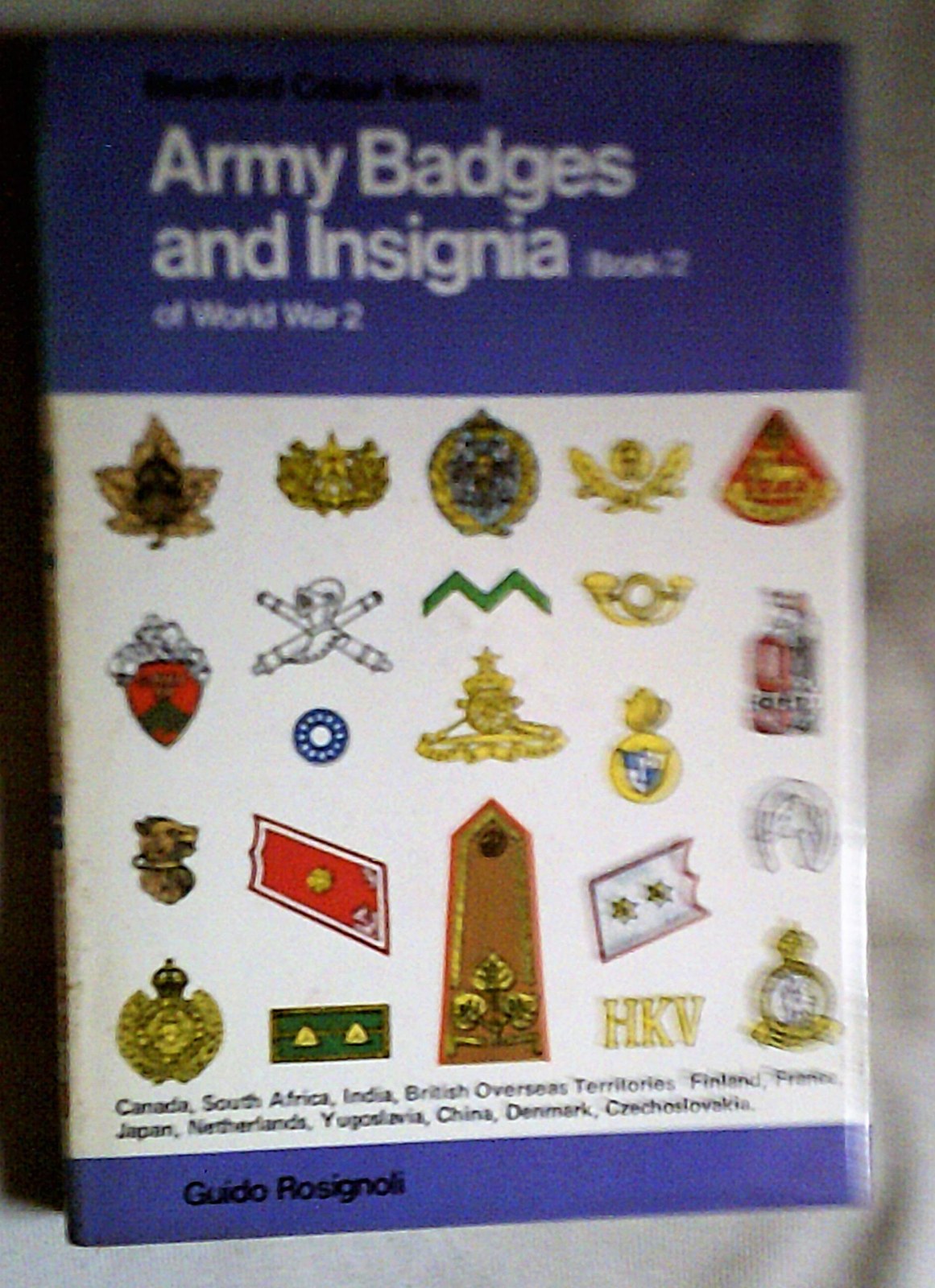 Army Badges and Insignia of World War II (Colour S.)