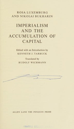 Imperialism and the Accumulation of Capital