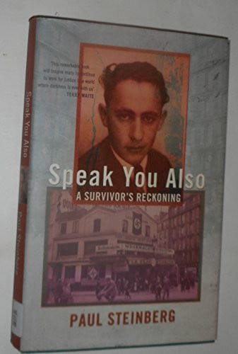 Speak You Also: A Survivor's Reckoning