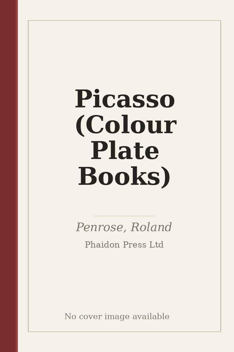 Picasso (Colour Plate Books) - no cover image available