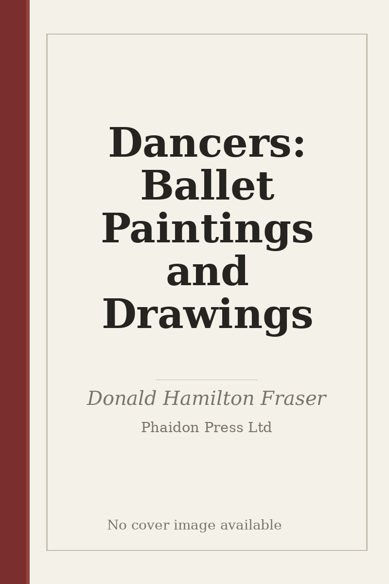 Dancers: Ballet Paintings and Drawings - no cover image available
