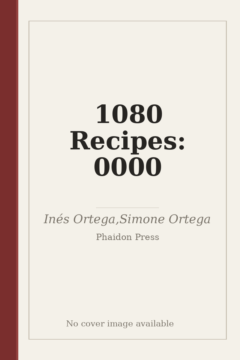 1080 Recipes: 0000 - no cover image available