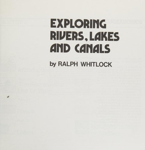 Exploring Rivers, Lakes and Canals