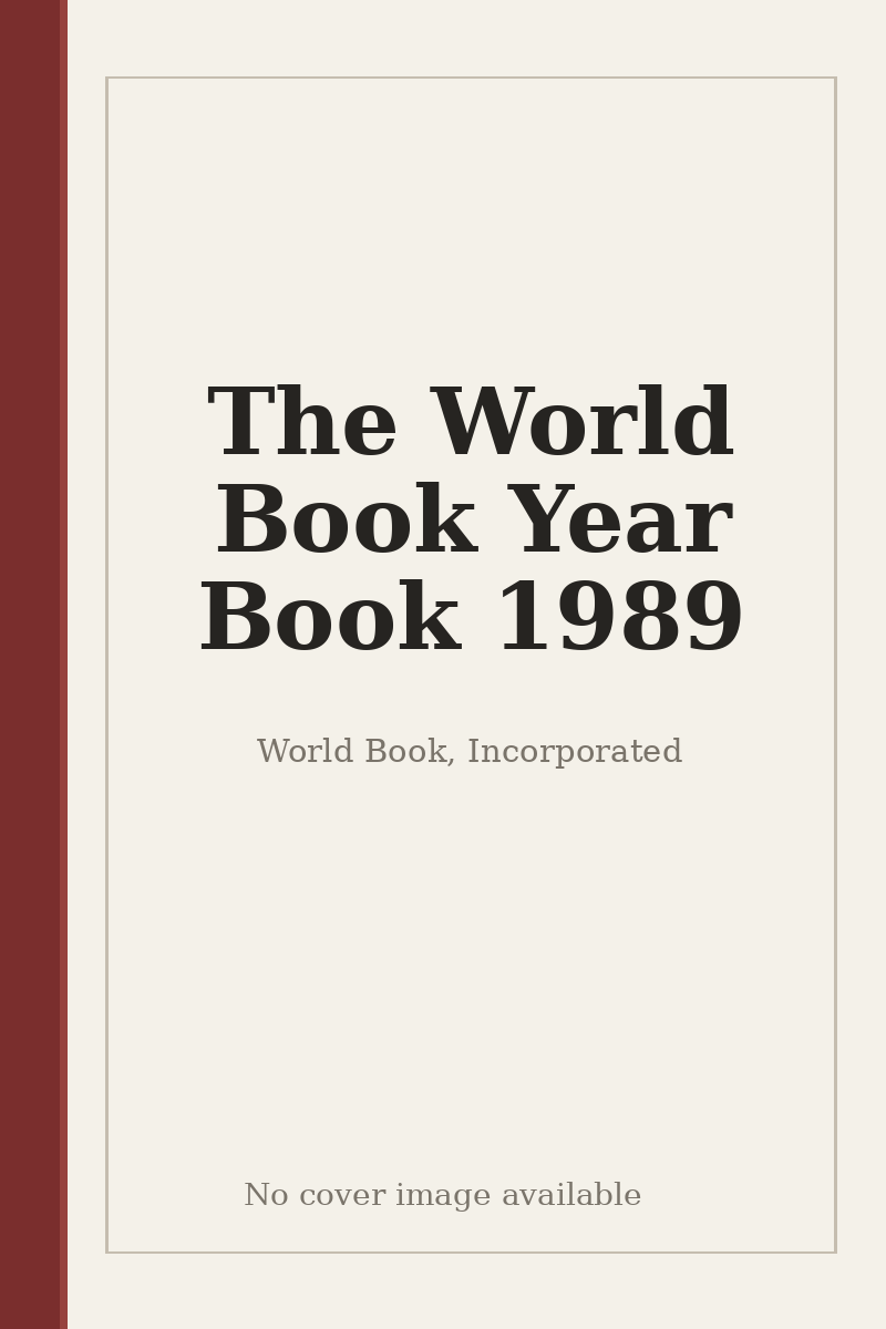 The World Book Year Book 1989 - no cover image available