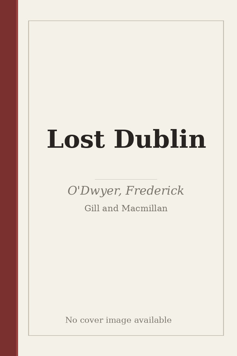 Lost Dublin - no cover image available