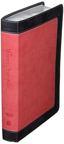 NKJV, The Woman's Study Bible, Leathersoft, Pink/Black: Holy Bible, New King James Version (Signature)