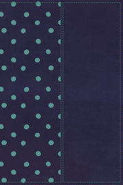 NKJV, Gift Bible, Leathersoft, Navy/Turquoise, Red Letter Edition (Classic)