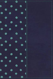KJV, Gift Bible, Imitation Leather, Navy/Turquoise, Red Letter Edition (Classic Series)