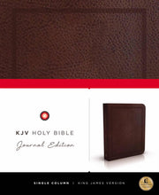 KJV Holy Bible Journal Edition [Brown]