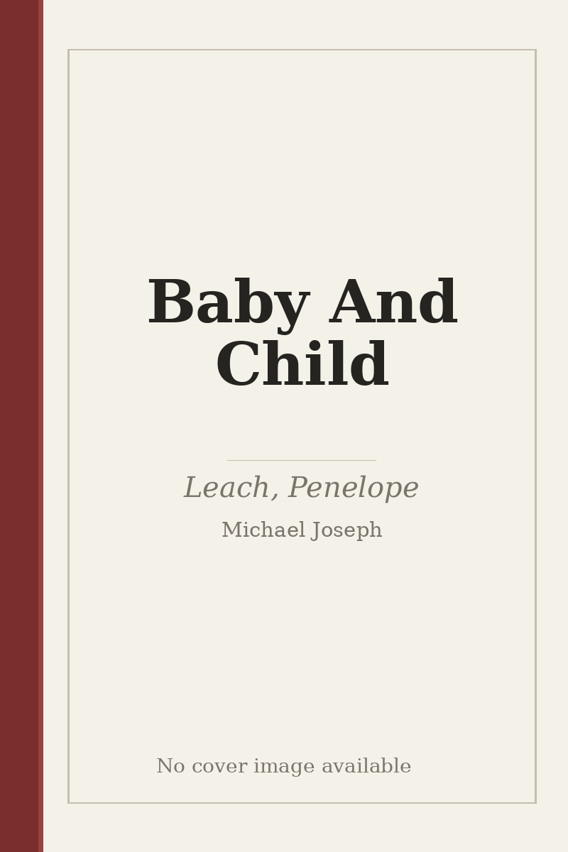 Baby And Child - no cover image available
