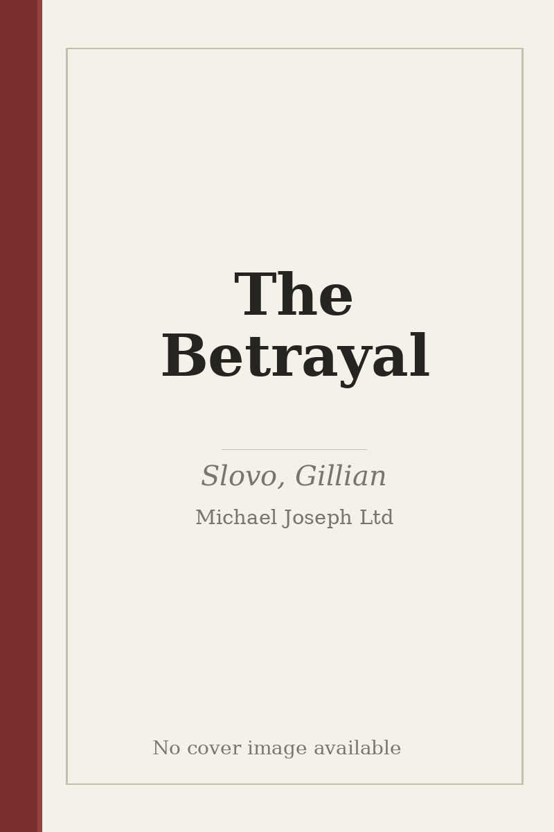 The Betrayal - no cover image available