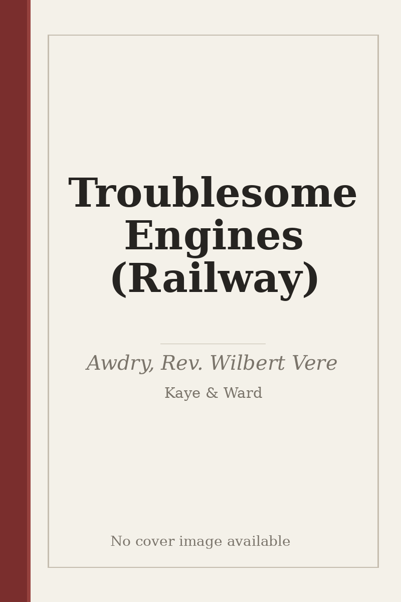 Troublesome Engines (Railway) - no cover image available