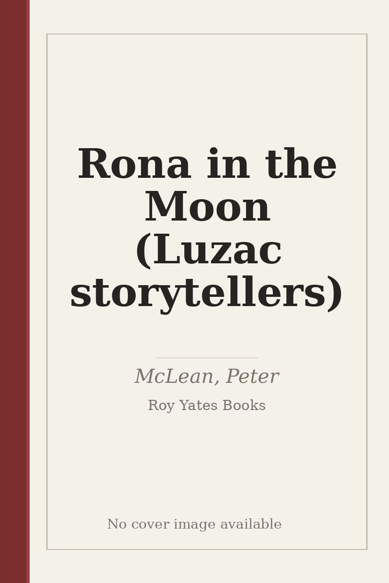 Rona in the Moon (Luzac storytellers) - no cover image available