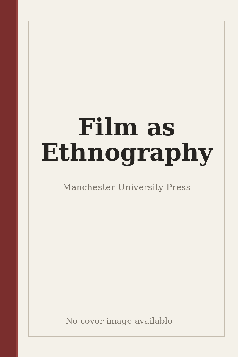 Film as Ethnography - no cover image available