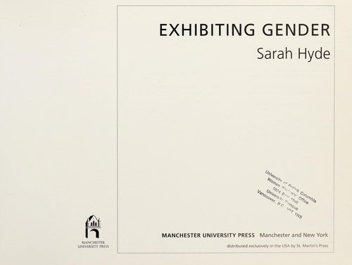Exhibiting Gender