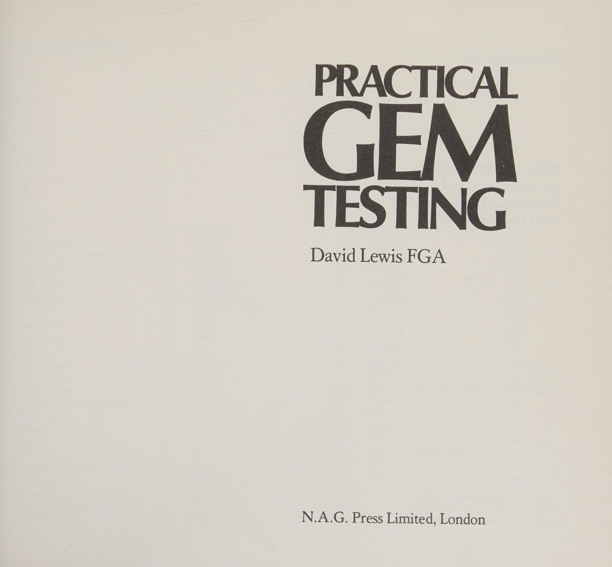 Practical Gem Testing
