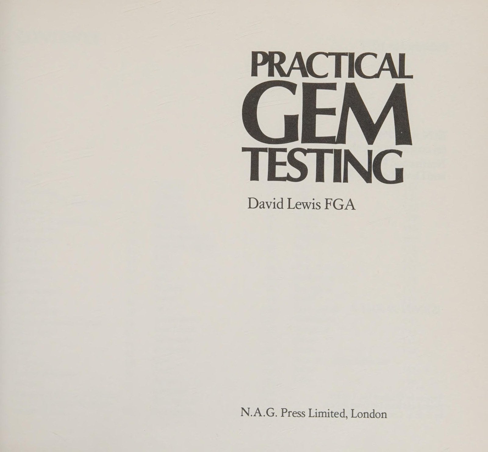 Practical Gem Testing