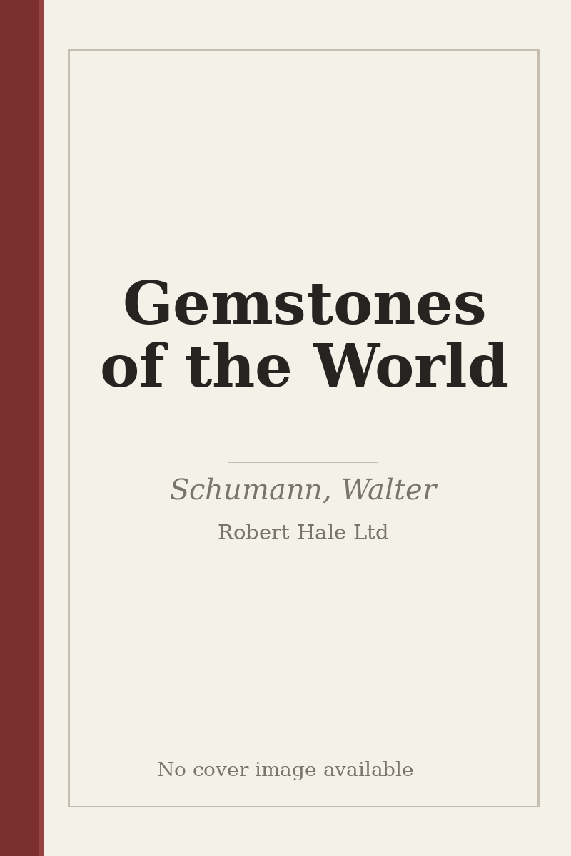 Gemstones of the World - no cover image available