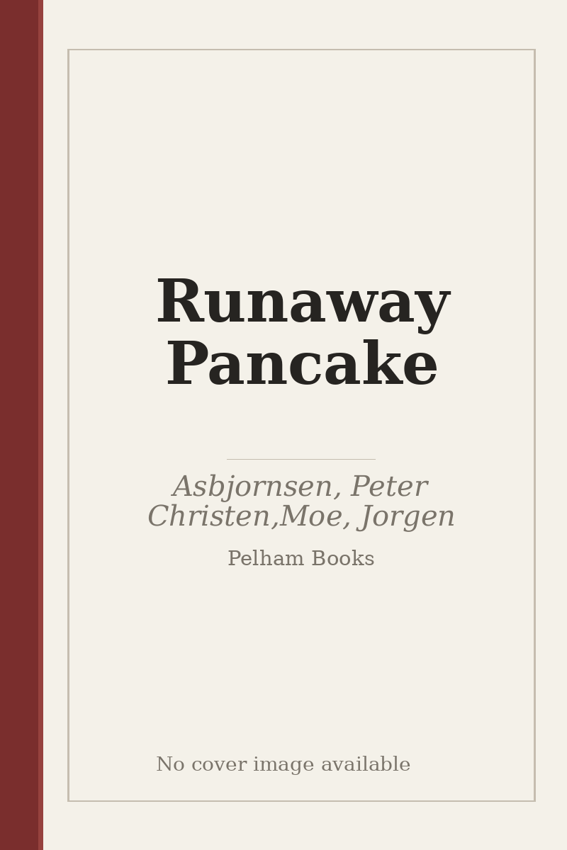 Runaway Pancake - no cover image available