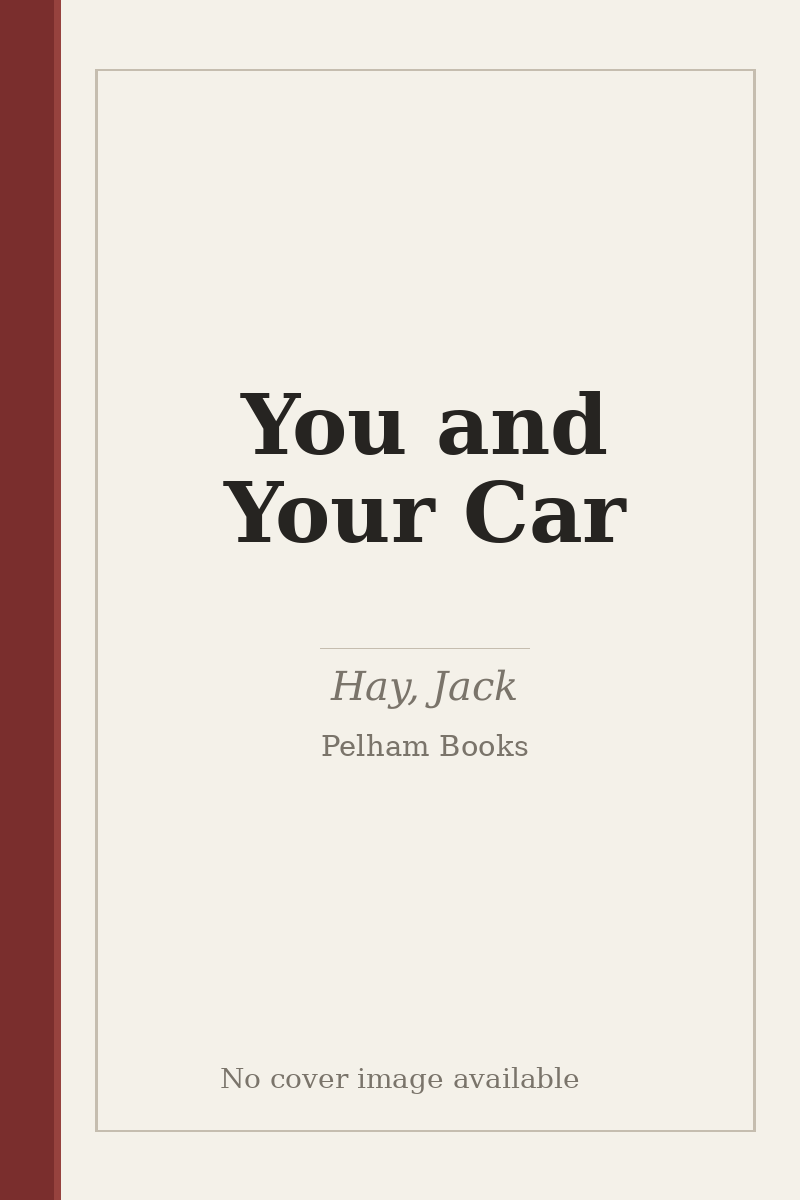 You and Your Car - no cover image available