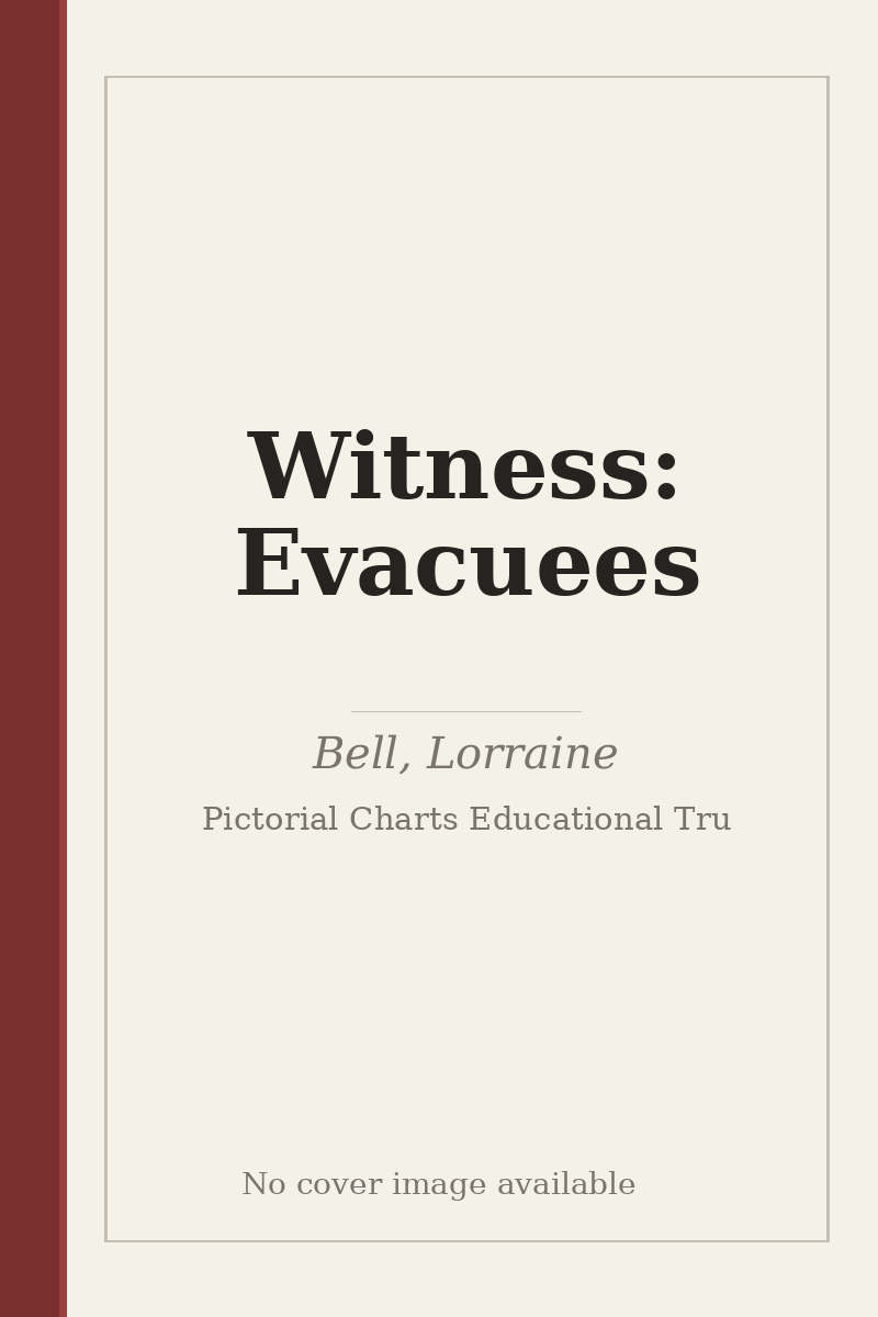 Witness: Evacuees - no cover image available