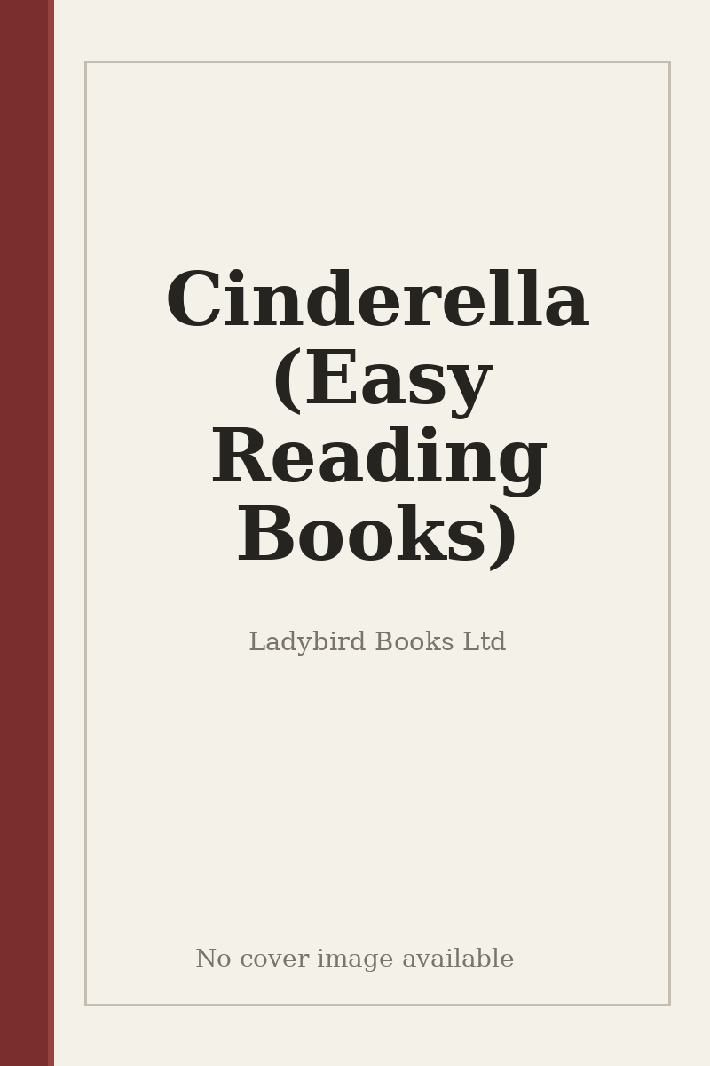 Cinderella (Easy Reading Books) - no cover image available