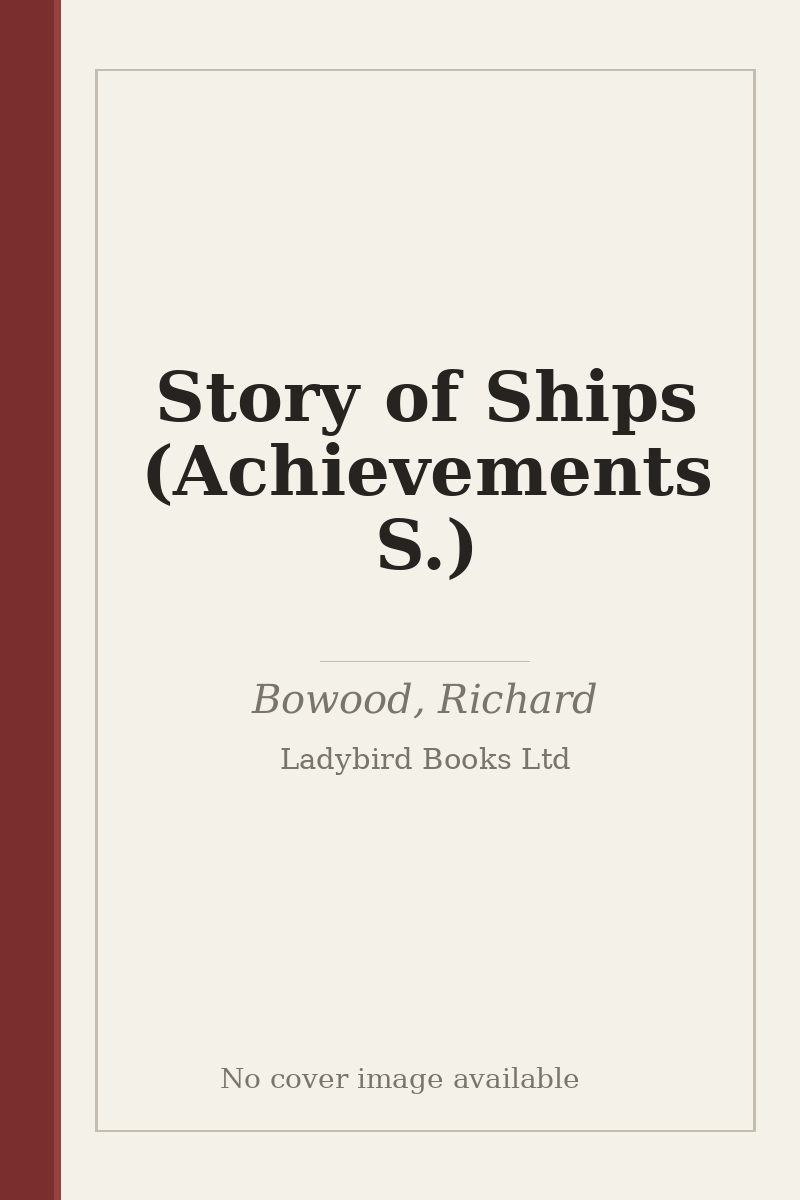 Story of Ships (Achievements S.) - no cover image available