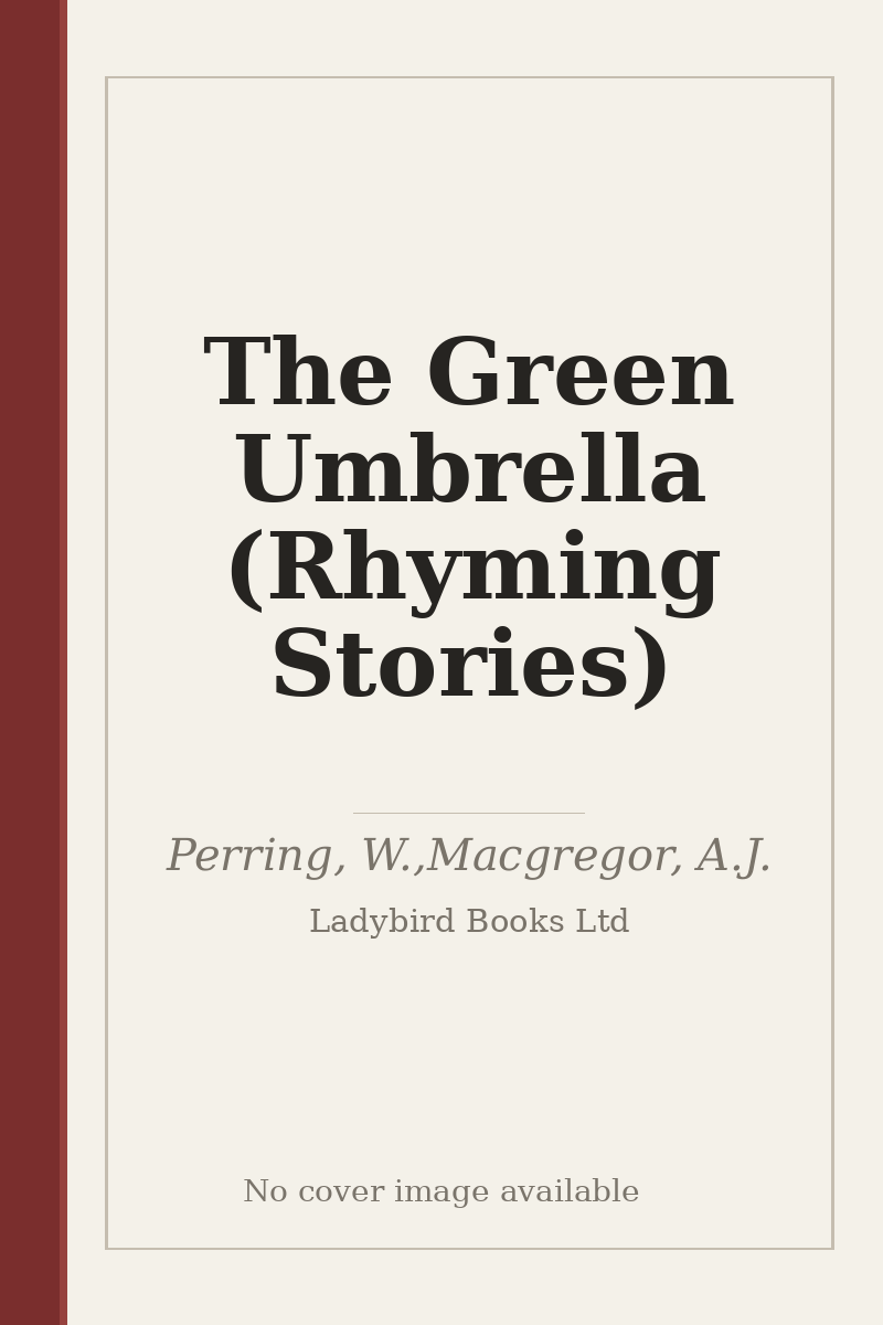 The Green Umbrella (Rhyming Stories) - no cover image available