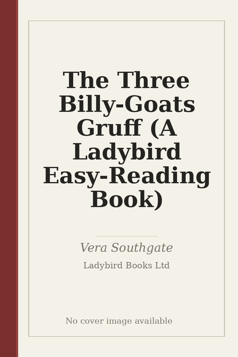 The Three Billy- Goats Gruff (A Ladybird Easy-Reading Book) - no cover image available