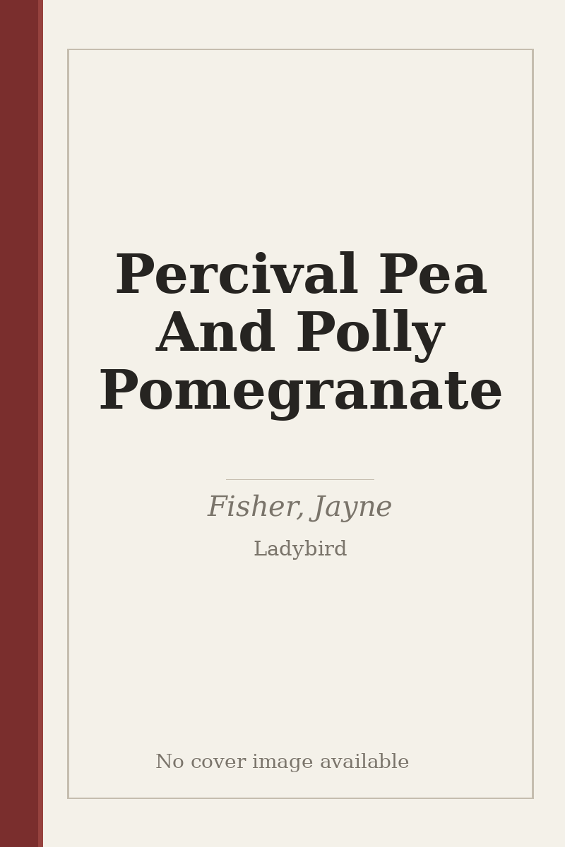 Percival Pea And Polly Pomegranate - no cover image available