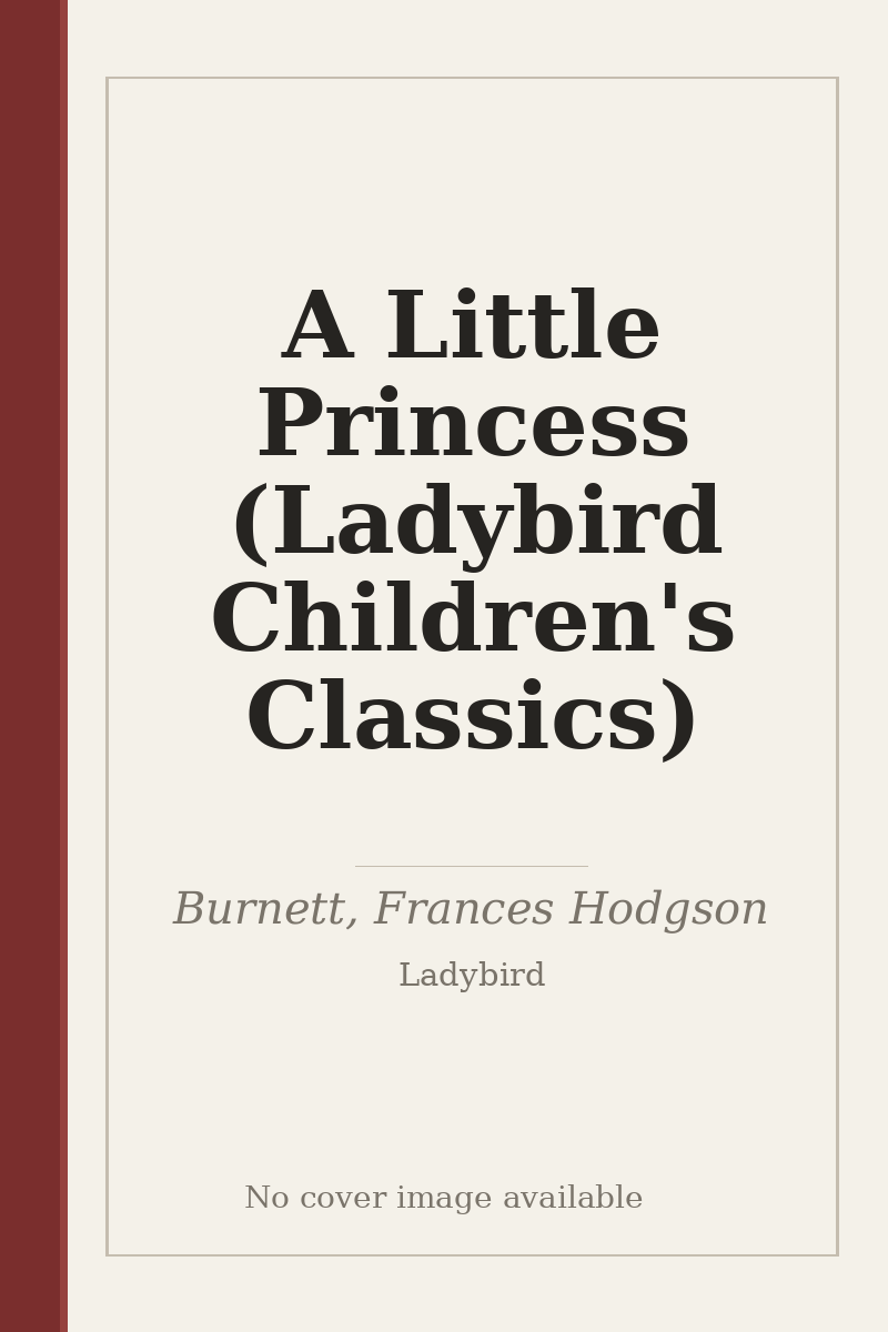 A Little Princess (Ladybird Children's Classics) - no cover image available
