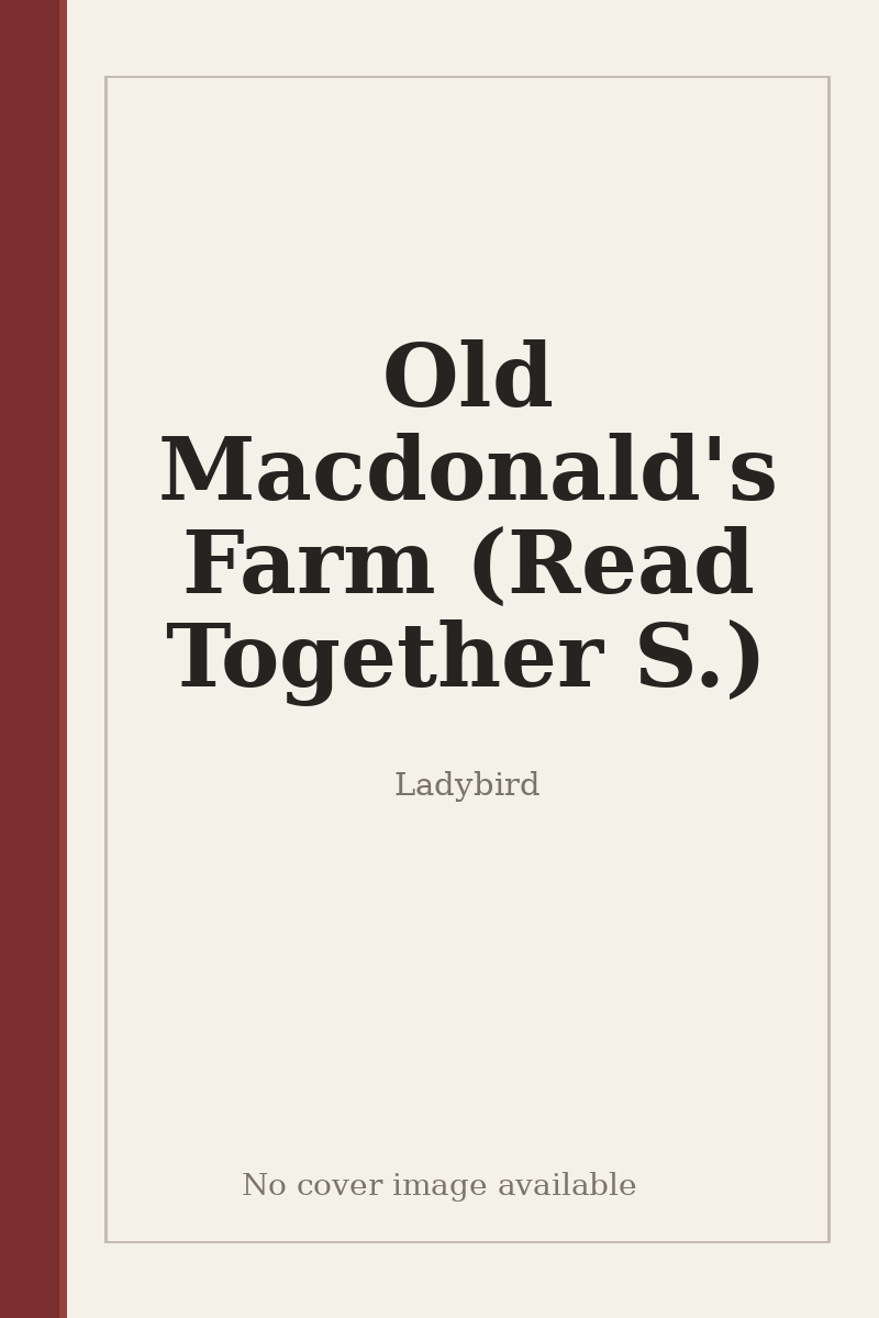 Old Macdonald's Farm (Read Together S.) - no cover image available